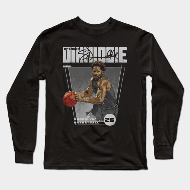 Spencer Dinwiddie Brooklyn Premiere Long Sleeve T-Shirt by ClarityMacaws